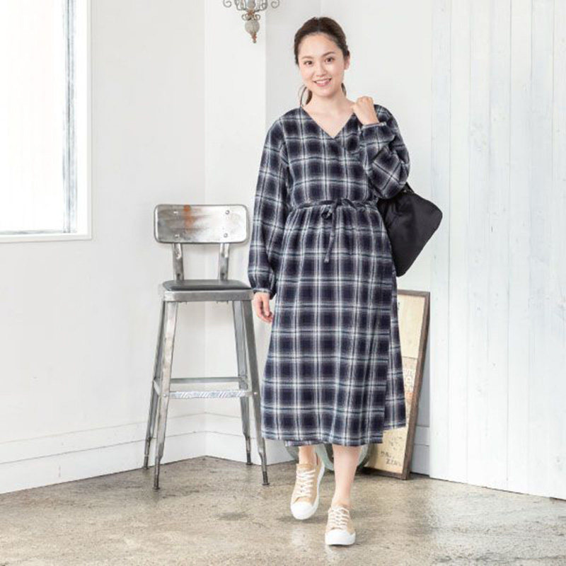 Japan's foreign trade original order 21 years new maternity dress postpartum breastfeeding dress