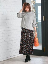 Japans foreign trade 18 autumn and winter breast-feeding sweater knitted pregnant womens sweater