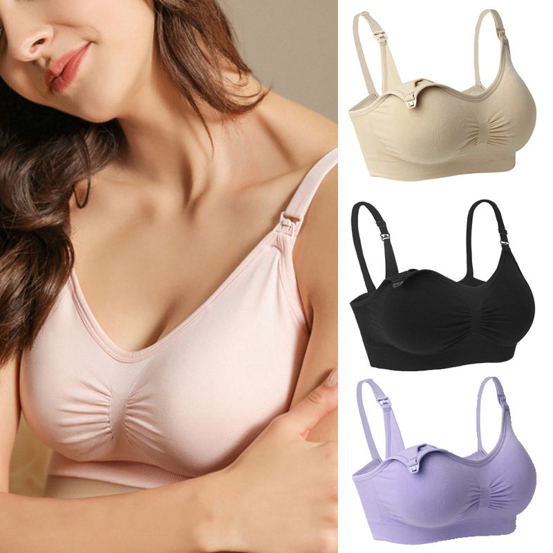 Pregnancy period of pregnancy of pregnancy in the original foreign trade breastfeeding bra in the breastfeeding bra of pregnant women
