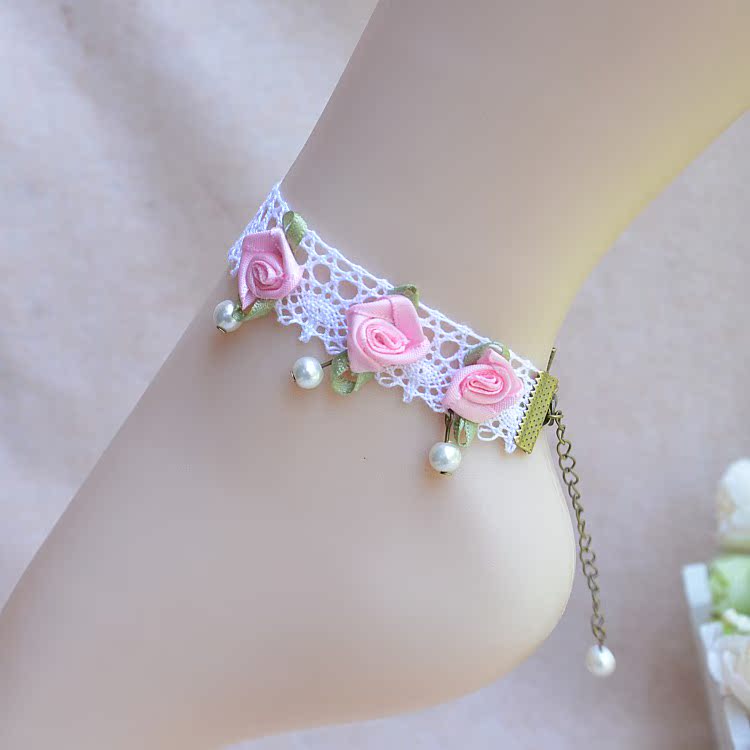 Chaine de cheville Femme en Dentelle - Ref 3103017 Image 22