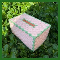 Handmade three-dimensional embroidery cross-stitch tissue box napkin box tissue box material package Queen of Sweden model B