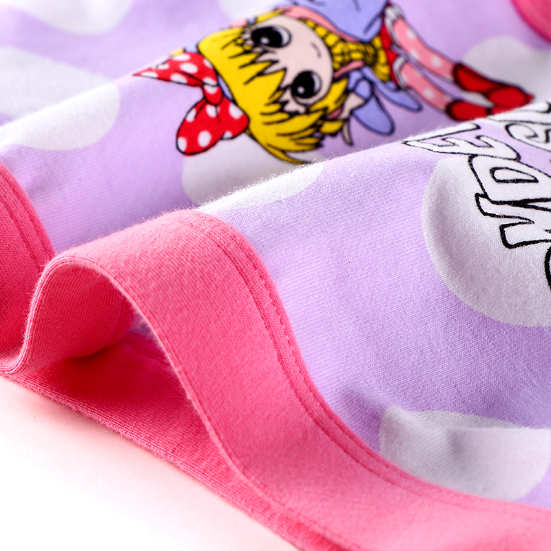 Girls' underwear cotton boxer shorts children's underwear little girl primary school students this year red four corners