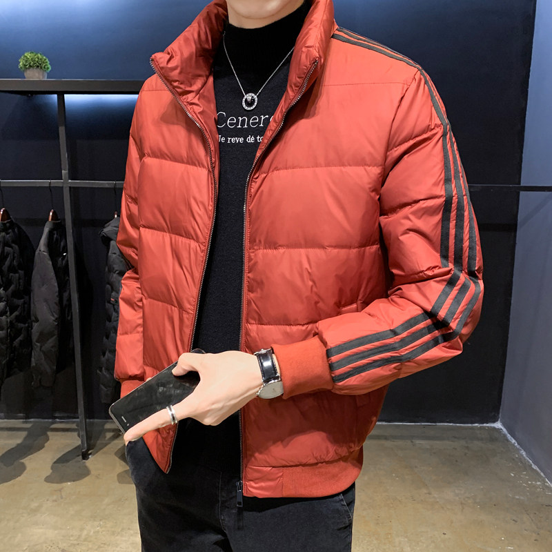 High-quality Down Boy Tide Winter Thick Cotton Han Edition Current Lieutening Three Handy Fashion Costumes Male