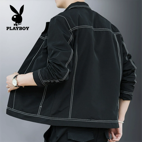 Playboy, трендовая осенняя куртка для отдыха, 2020, в корейском стиле