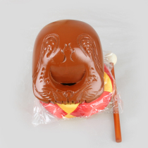 Mahogany nanmu solid wooden fish 6 inches 15 cm wooden fish magic weapon