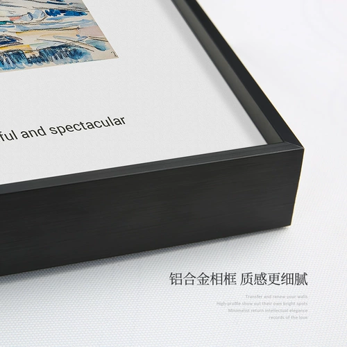 Американская главная спальня для спальни, украшение картины гостевой обед настенный настенный приморский украшение