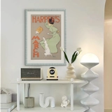 斯柏达 Ретро-плакат, декоративная живопись, гостиная, ресторан, стена, высококачественное искусство, коридор, вход, лестница, подвесная живопись