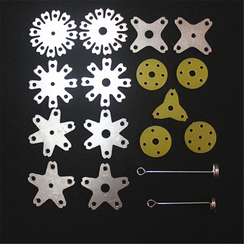 Replica hook aluminum plate DIY replica hook accessories rust-proof thickened aluminum plate plastic version hook plate hook accessories