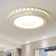 Eight year old store with over 20 colors, circular LED crystal ceiling lamps, living room lights, grand and modern
