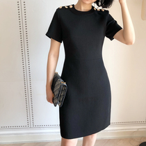 The man becomes a goddess skirt shape to see the burst B needs to start the small black dress autumn and winter commuting boutique 0925D1