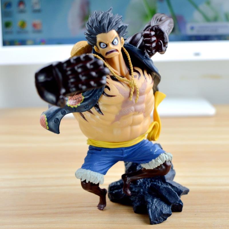 Onepiece模型造型王頂上決戰四檔魯夫4檔猿王槍模型公仔精工版