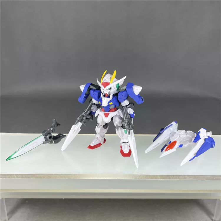 Bandai Gundam Фигура Панорама Ночные Непроходимые Gundam Gacha MSE Heavy Duo EX26