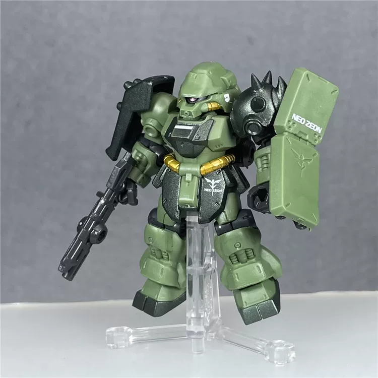 Bandai Gundam Фигура Панорама Ночные Непроходимые Gundam Gacha MSE Heavy Duo EX26