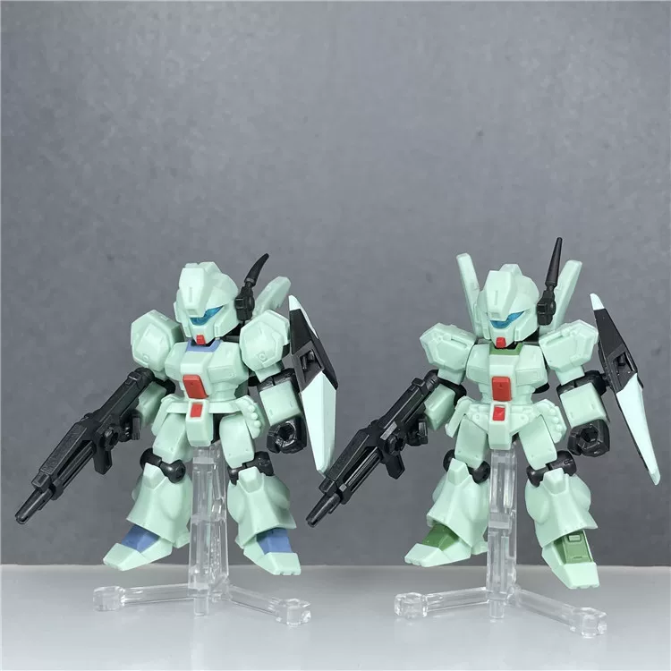 Bandai Gundam Фигура Панорама Ночные Непроходимые Gundam Gacha MSE Heavy Duo EX26