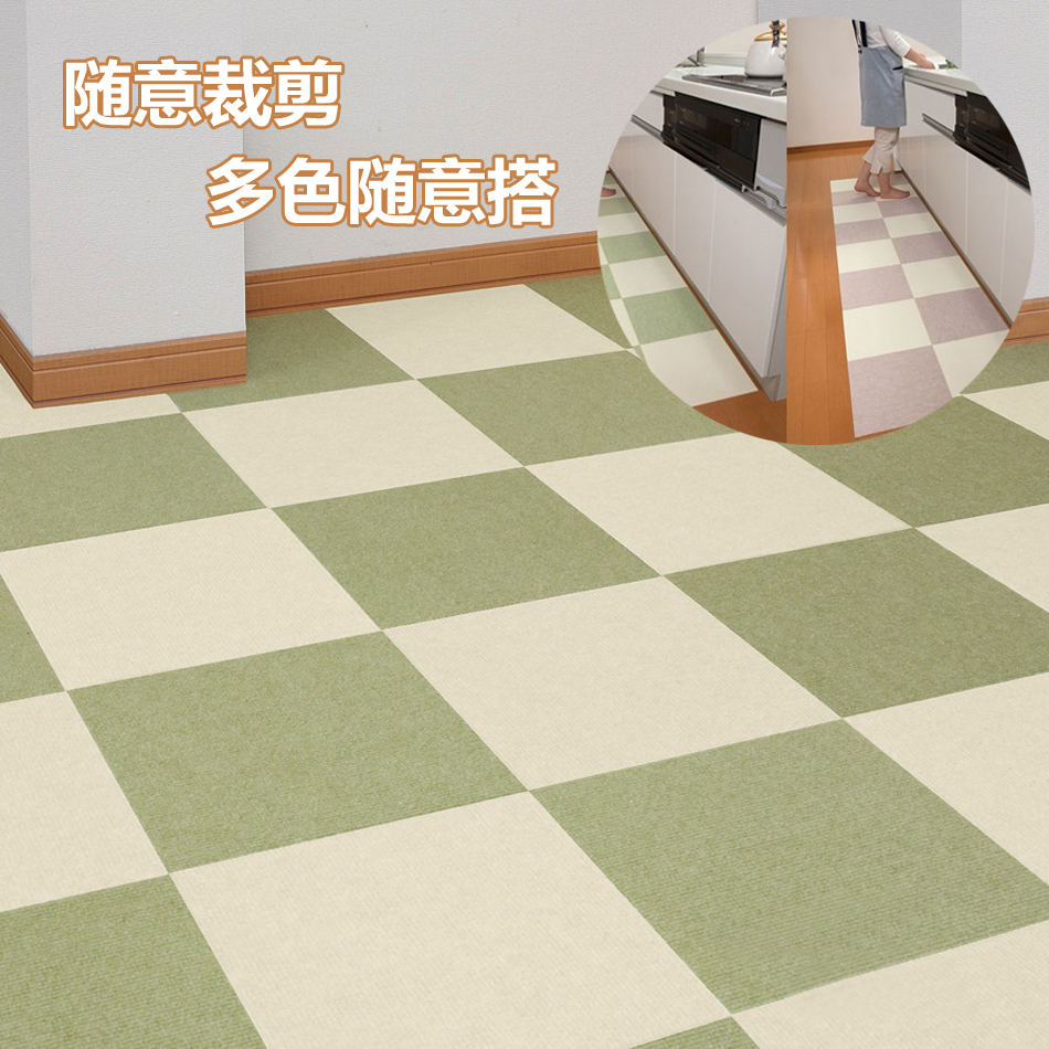 Japan Import Sanko Splicing Style Carpet Non-slip Waterproof Ground Mat Kitchen Living-room Carpet Day Style Floor Mat