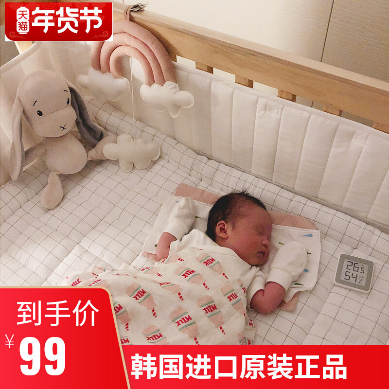 South Korea newborn baby towel bag bag cloth wrap wrap baby towel cotton super soft water absorption