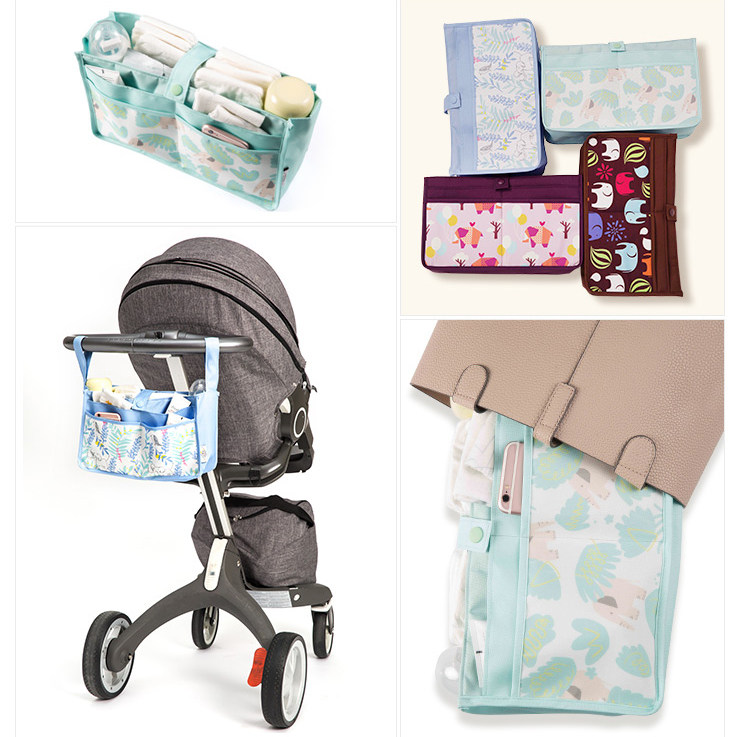 Super good quality Korea elephant ears Stroller hanging bag storage bag Stroller hanging bag storage bag accessories