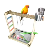 Перепная деревянная стенда, птичья рама попугая стойка