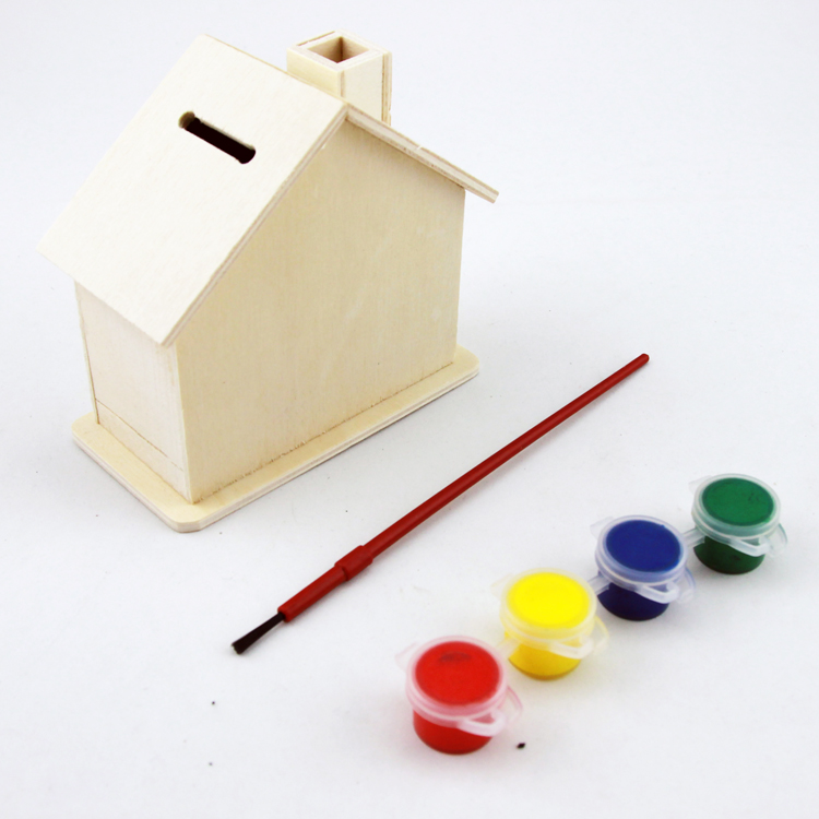 Mẫu giáo tự làm trẻ em handmade giáo dục sớm sáng tạo quà tặng Giáng sinh gói vật liệu màu con heo đất đồ dùng tự tạo mầm non