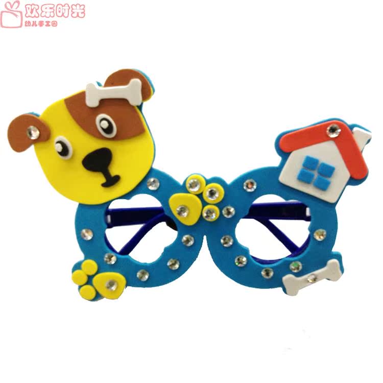 Lễ Tạ ơn mẫu giáo handmade tự làm nghệ thuật sáng tạo trẻ em handmade DIY handmade vật liệu gói kính đồ chơi cho bé