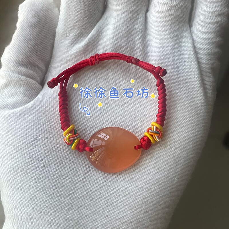 Bluefish Stone Fish Anti-Night-Terror Bracelet for Babies and Adults, New Style Good Luck Jewelry