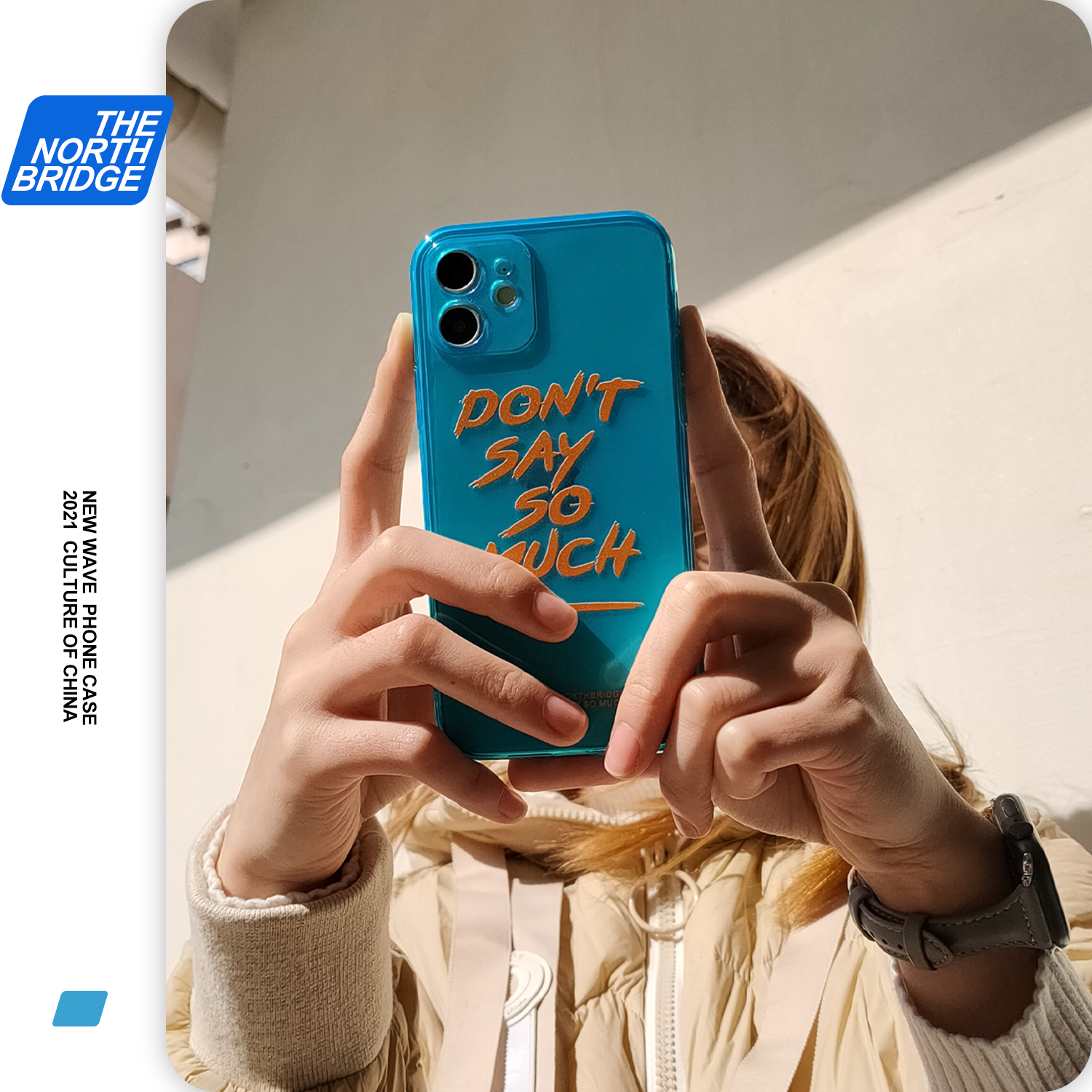 NorthBridge is suitable for Apple 12 fluorescent mobile phone protective shell iphone12 promax mini couple soft shell