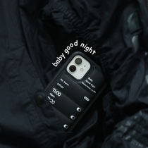 NBC original autumn and winter warm apply Apple 13 cotton coat iphone12promax phone shell XS protective sleeve personality