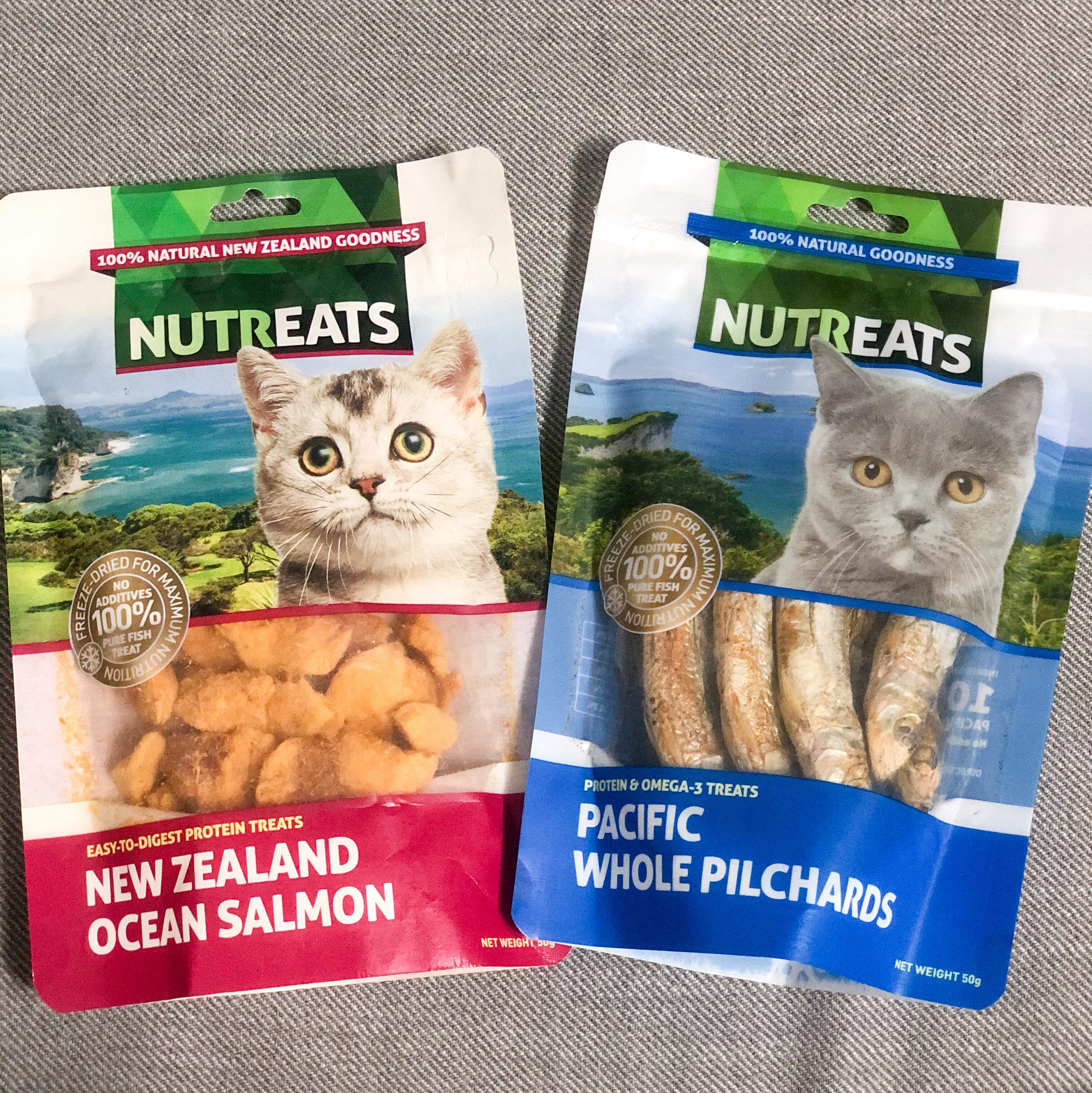Monkey and sheep blanch New Zealand Nutrais cat snack freeze-dried venison beef heartfish dried fish chunks