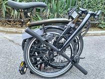 Brand new 24 brompton original dark varnish unopened British folding cloth bicycle Cline