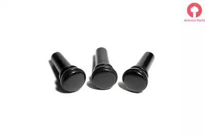 India imported violin tail button tail Post rosewood ebony single refined violin accessories