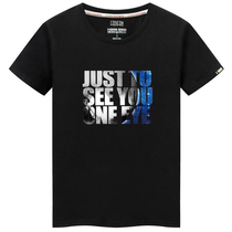 Cotton Short Sleeve T-shirt Mens Cotton Round Neck Size Loose Half Sleeve T-Shirt Summer Youth Trend Clothes