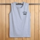 Mùa hè mới cotton thể thao vest nam in lỏng giản dị tay áo ngắn tay áo thun thủy triều thương hiệu vest nam dưới đáy áo khoác vest nam mỏng