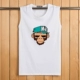Đặc biệt hàng ngày áo vest không tay nam thể thao rộng thể thao cotton kích thước lớn không tay áo thun xu hướng áo vest vai - Áo vest cotton áo ấm nam mùa đông