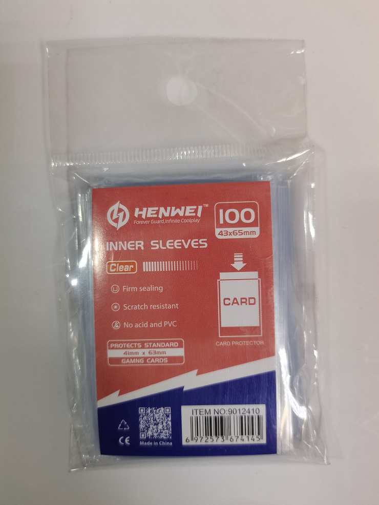 Hengwei 43*65mm card set 100 packs of tabletop tour card sets