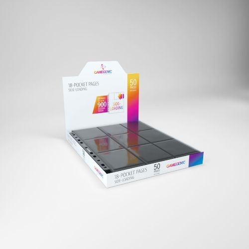 German Gamegenic card page side inserts black loose-leaf 50 sheets of whole pack monog 69 * 94mm 