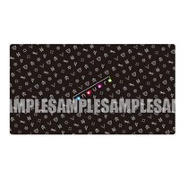 Samurai Road Signs Pad Japan Imports VGBF Sacrifice 2019 Qualifies Card Cushion-Face Logo Black