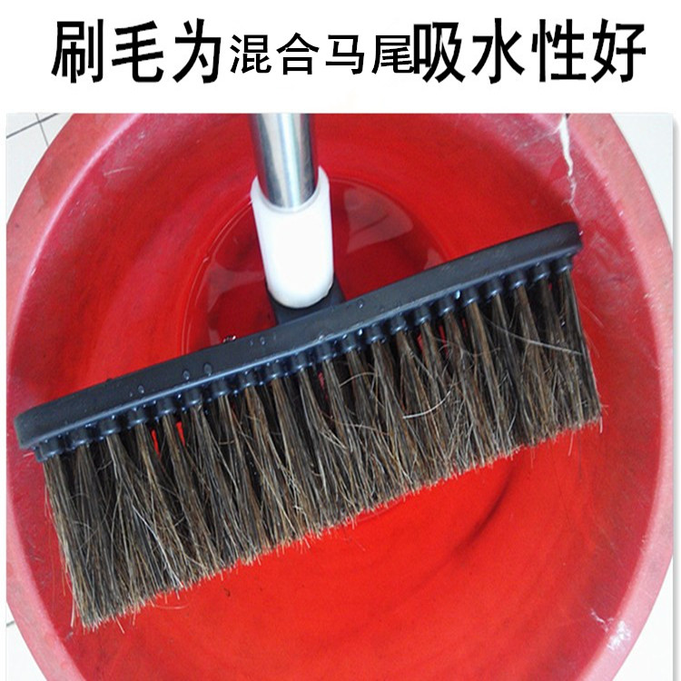 Tay cầm dài telescopic que mềm tóc rửa xe cọ rửa xe cọ rửa xe tải công cụ rửa xe lau bàn chải rửa xe - Sản phẩm làm sạch xe chổi lau bụi xe ô to