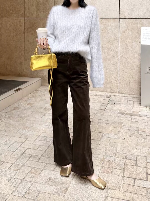 Ah New Offer: Paris Twilight Super Slimming Hip-Tightening Straight-Leg Shaping Fine Corduroy Straight-Leg Pants Ah New Offer: Paris Twilight Super Slimming Hip-Tightening Straight-Leg Shaping Fine Corduroy Straight-Leg Pants