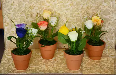 Funeral products, flower pots, bonsai, Lingtang, cemetery ornaments, sacrificial supplies, cemetery, cemetery urn, funeral use