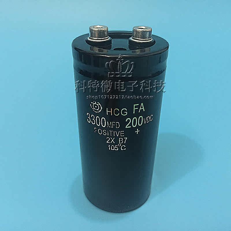 New imported Hitachi Spark Machine Wire Cutting Energy Storage Capacitor 200V3300UF 200V3300UF 50X80 50X105