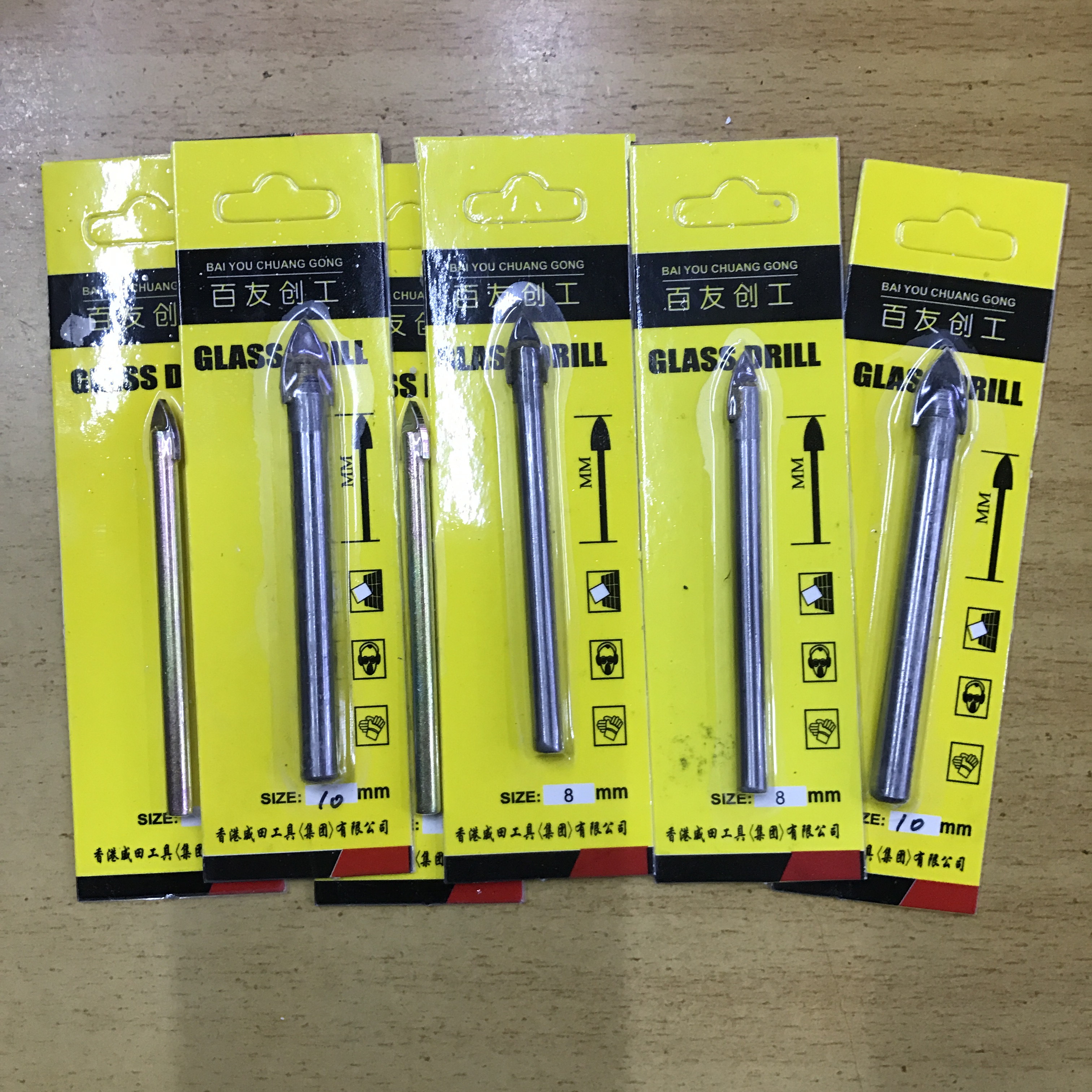 Marble drill bit glass drills Porcelain Boutique Superhard Alloy drill Triangle drill