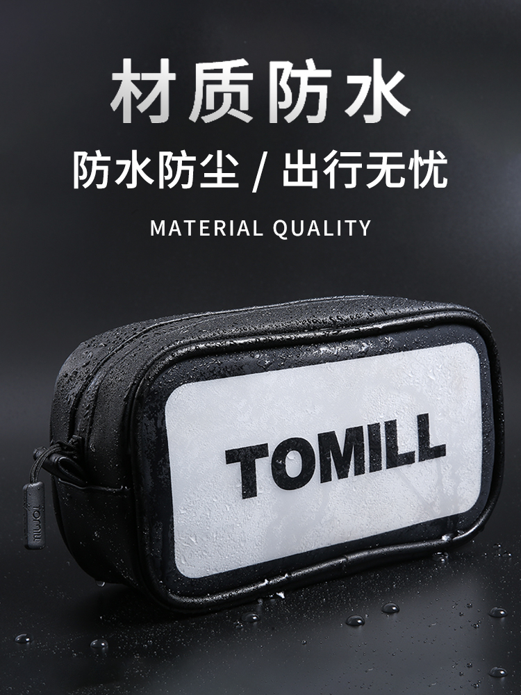Korea business trip multifunctional portable small waterproof transparent portable fitness wash bag Cosmetic bag for women