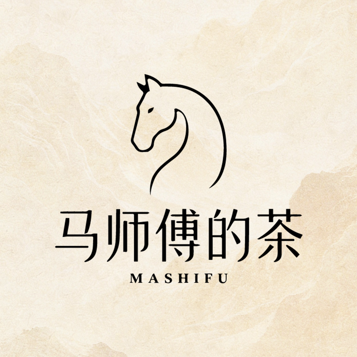 马师傅的茶的LOGO