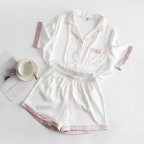 Make the collage more charismatic MAROLIO Sleepwear Womens Summer Thin Wins Wind Couple Minimalist Residence Conserved