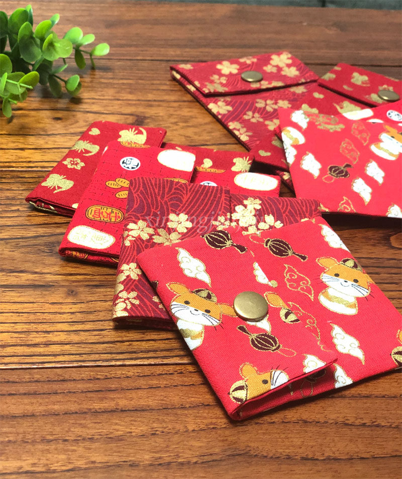 (New Net Boundary) Customized New Year New Year New Style Red Packet Pressed Year Money Red Packet Spring Festival Multi-functional Red Packet