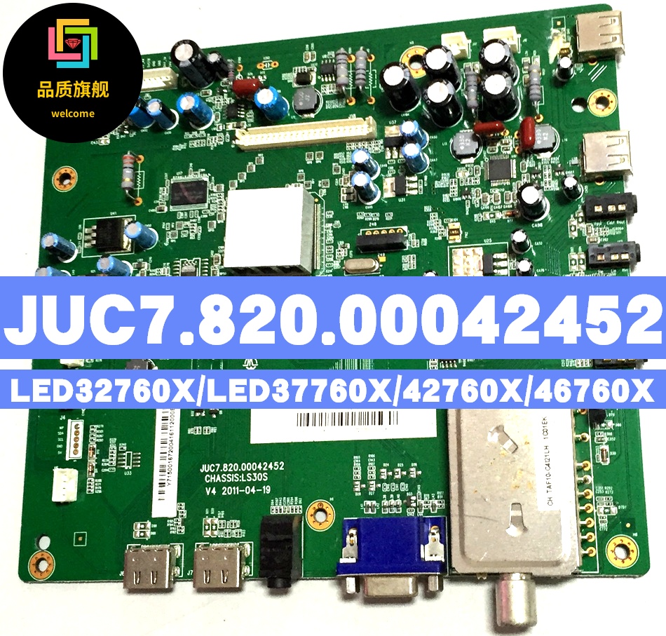 JUC7 820 00042452 Original LED32760X LED32760X 37760X 37760X 46760X 46760X TV motherboard