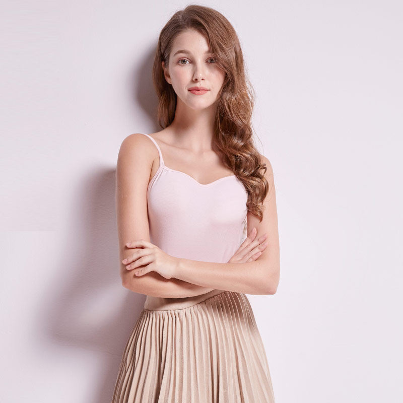 Carsenland hangs a vest female with pure cotton short repair and slim brittle to the 2020 summer new style