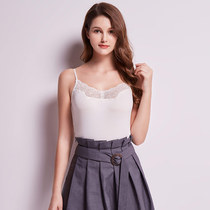 Suspender lace vest female Carson Lan 2020 summer new modal solid color sexy slim slim tide