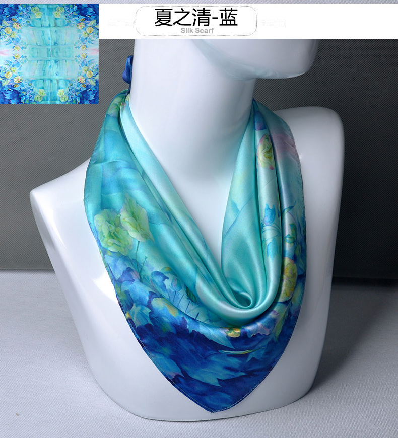Foulard pour Femme en De la soie - Ref 3157920 Image 10