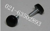 Plastic hand screwed screw hand screw (black) M3X6-M3X18 head diameter 11MM